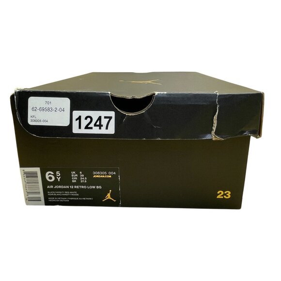 Air Jordan Youth Frost White Triple XI Retro Low Premium GS Sneakers Size 6.5Y - Picture 9 of 9